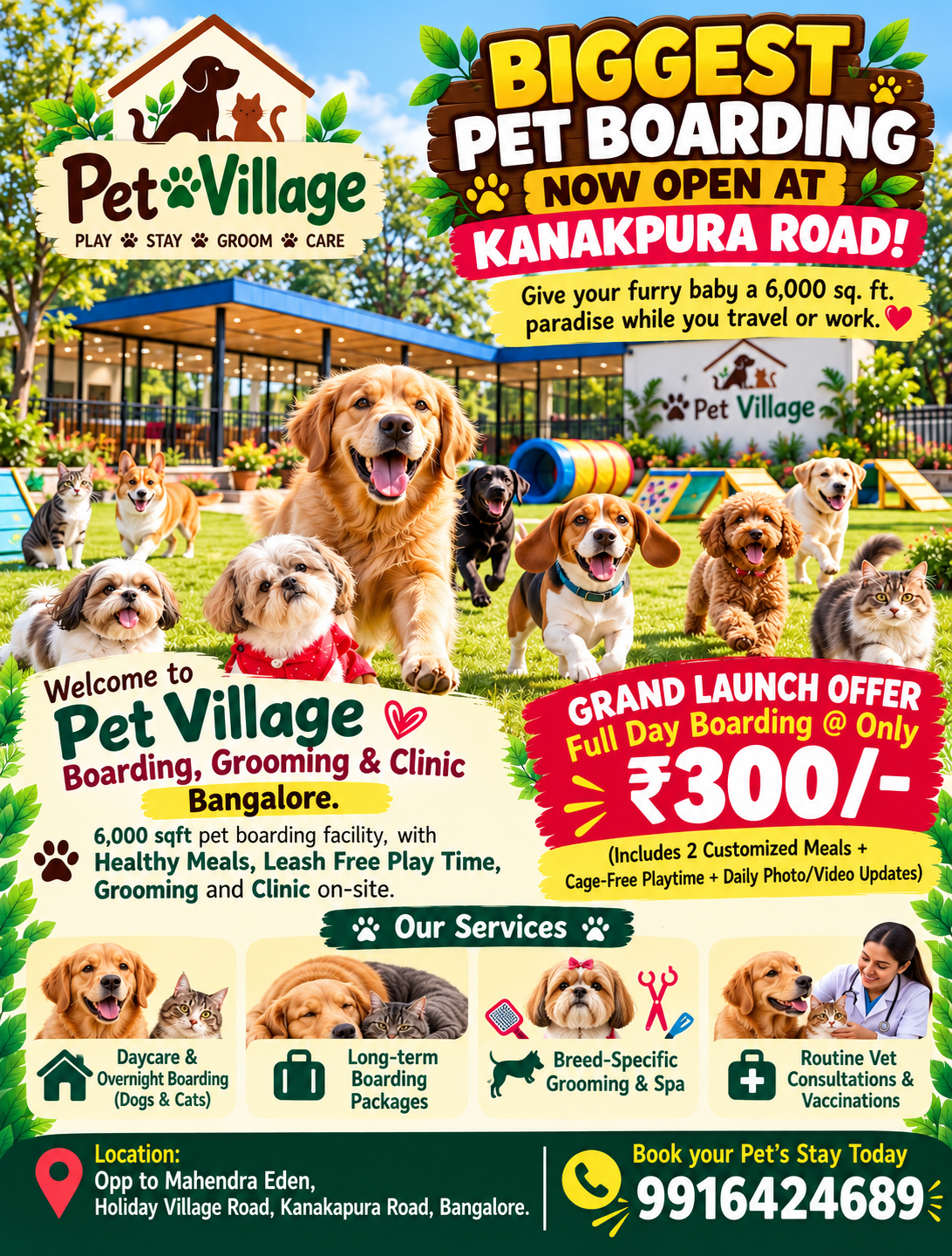 Update from Pet Village Kanakpura Road, Bengaluru